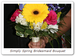 Simply Spring Bridesmaid Bouquet
